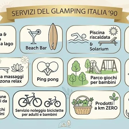 Glamping Italia 90 Mini Kemping Domaso